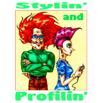 Stylin' & Profilin' t-shirts by TheGalacticGroundhog Stylin' & Profilin' t-shirts