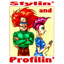 Stylin' & Profilin' t-shirts by TheGalacticGroundhog Stylin' & Profilin' t-shirts