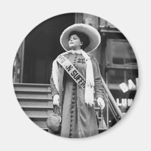 Stylin' Suffragette, 1908 Fridge Magnets