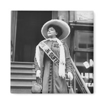 Stylin' Suffragette, 1908 Fridge Magnet