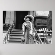 Stylin' Suffragette: 1908 Print