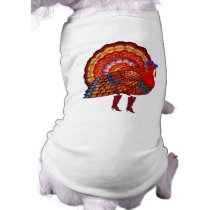 Styling Turkey Pet T Shirt