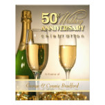 Stylish 50th Anniversary Party Invitations