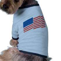 Stylish America Flag pet clothing