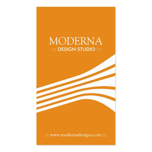 Stylish and Modern Business Cards (front side)