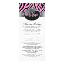 Stylish and Sassy Boutique Rack Card