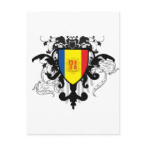 Stylish Andorra Postcard