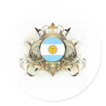Stylish Argentina stickers