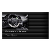 Stylish automotive business card business cards