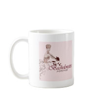 Stylish bachelorette party mugs