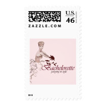 Stylish bachelorette party stamps