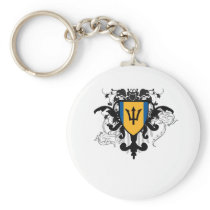 Stylish Barbados Key Chain