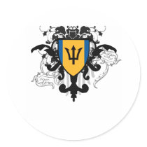 Stylish Barbados Sticker