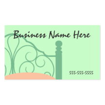 Stylish Bed & Breakfast Business Card