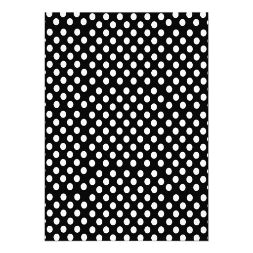 Stylish Black and White Monogram Wedding Invitation