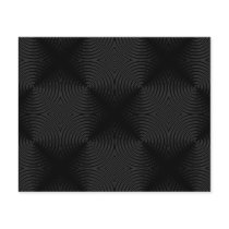 Stylish, black circles design. Custom Flyers
