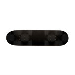 Stylish, black circles design. Custom Skate Decks