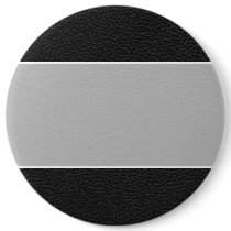 Stylish Black Printed Pattern. Button