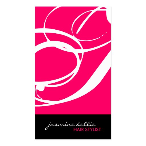 Stylish & Bold Business Cards (front side)