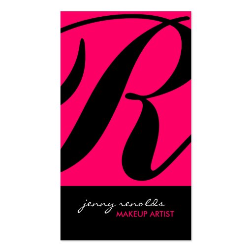 Stylish & Bold Business Cards (front side)