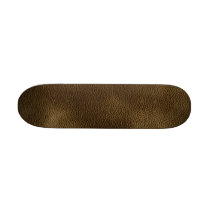 Stylish Brown Printed Pattern. Skate Deck