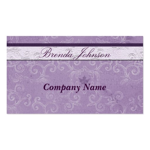 Stylish Business Card (front side)