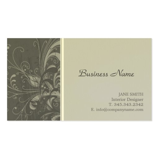 Stylish Business Cards (front side)