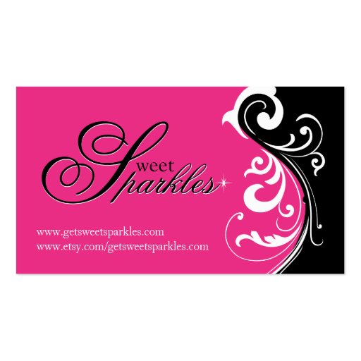 Stylish Business Cards (front side)