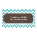 Stylish Chevron Pattern Business Card
