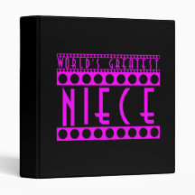 Stylish Chic Nieces : World's Greatest Niece Binders