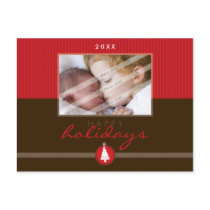 STYLISH CHRISTMAS POSTCARD :: stripedstitch 5L