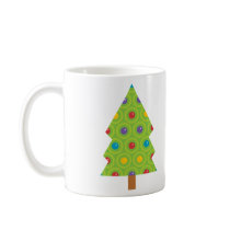 Stylish Christmas Tree mugs by alternateworlds Stylish Christmas Tree mugs