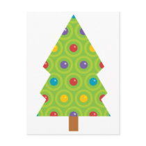 Stylish Christmas Tree postcards by alternateworlds Stylish Christmas Tree postcards