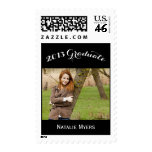 Stylish Collage Custom Graduation Stamp stamps