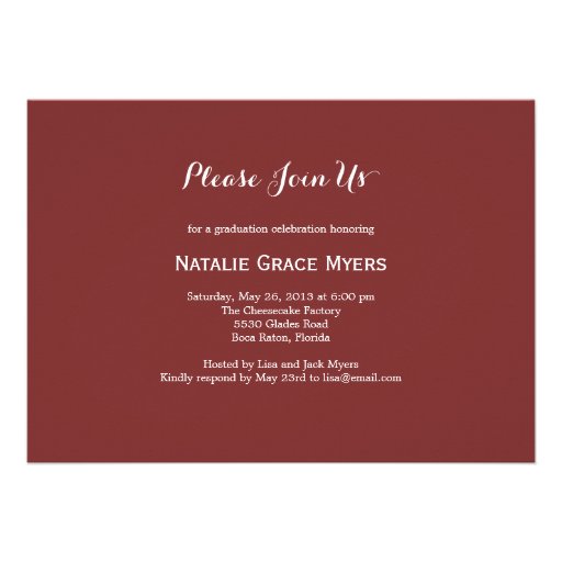 Stylish Collage Graduation Invitation Announcement