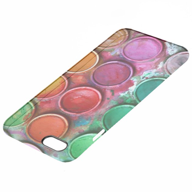 Stylish Colorful Paint Color Box Palette Uncommon Clearlyâ„¢ Deflector iPhone 6 Plus Case-3