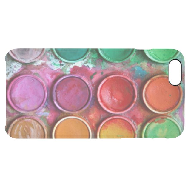 Stylish Colorful Paint Color Box Palette Uncommon Clearlyâ„¢ Deflector iPhone 6 Plus Case-5