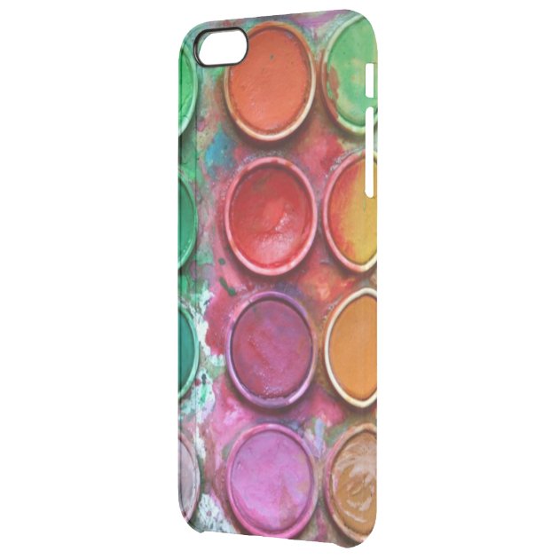 Stylish Colorful Paint Color Box Palette Uncommon Clearlyâ„¢ Deflector iPhone 6 Plus Case-1