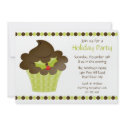 Stylish Cupcake Holiday Party Invitation
