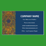 Stylish Dark Blue Business Card business cards