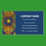 Stylish Dark Blue Business Card business cards