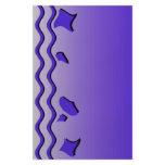 Stylish Deep Blue Waves, Abstract Design. flyers