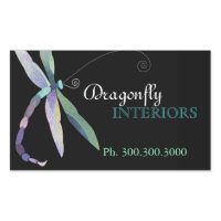 Stylish Dragonfly Business Promotional Stickers sticker