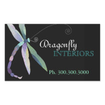Stylish Dragonfly Business Promotional Stickers