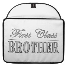 Stylish Elegant Brothers Gifts First Class Brother Sleeve For MacBooks