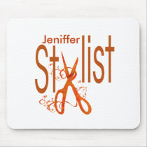 Stylish Elegant Stylist Design mousepads