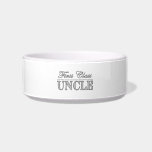 Stylish Elegant Uncles : First Class Uncle Pet Bowl