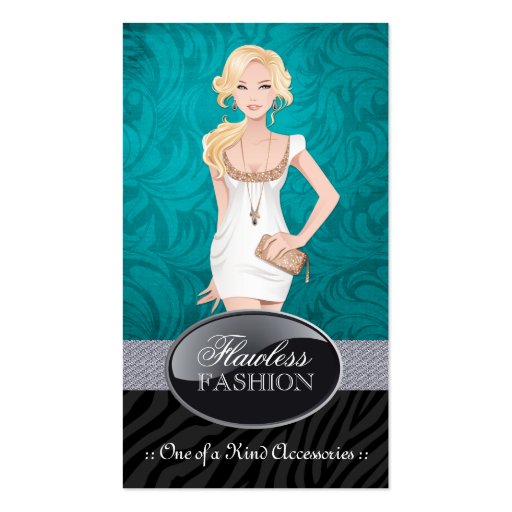 Stylish Fashion Designer Business Cards