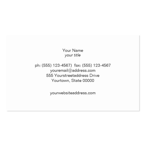 Stylish Faux Silver Sequins Beauty Fashion Retro Business Card Templates (back side)