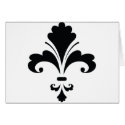 Stylish Fleur De Lis cards by teyes143 Stylish Fleur De Lis cards